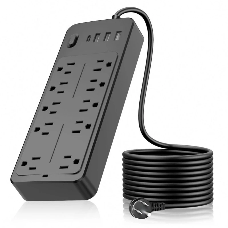 10 uttak Us Plug Power Strip