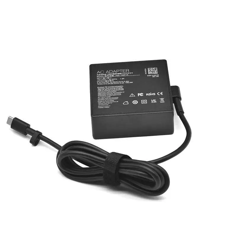 100W Type-C PD USB C Strømadapter 20V 5A for Asus Laptop