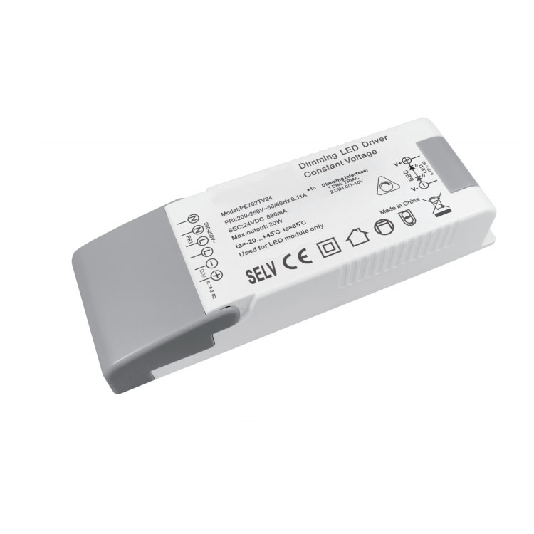 20W konstant spenning Triac dimbar LED-driver