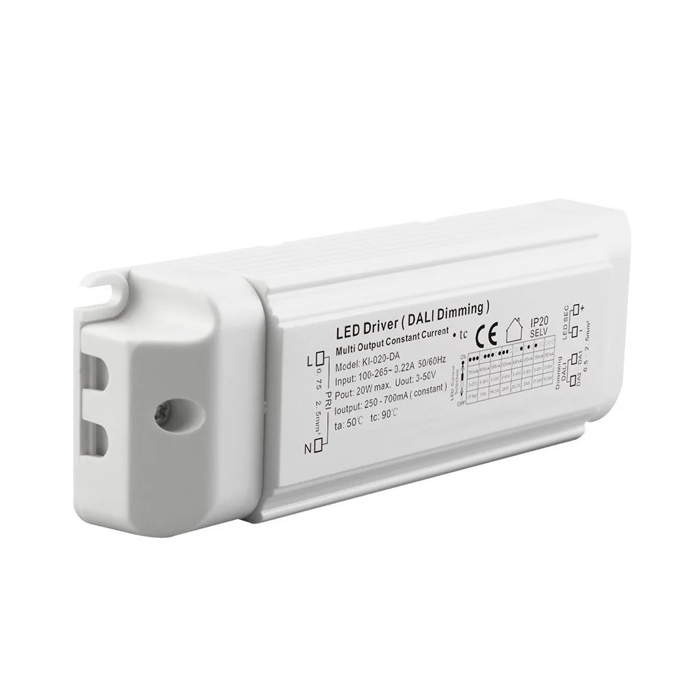 20W Dali Dimming Constant Current LED-driver