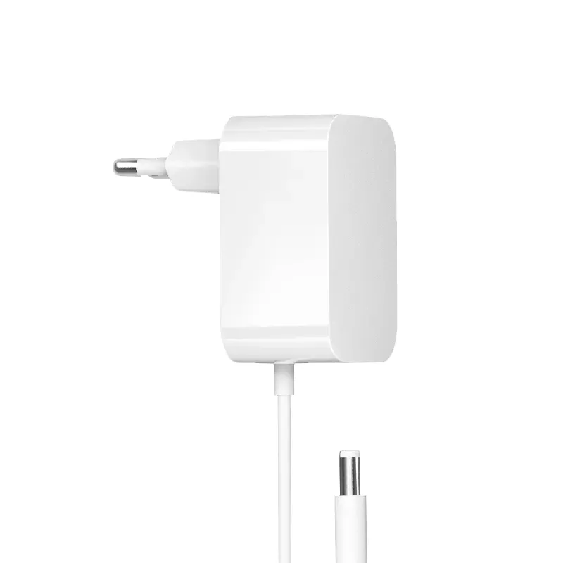 24W 12V 2A veggmontert EU-pluggstrømadapter