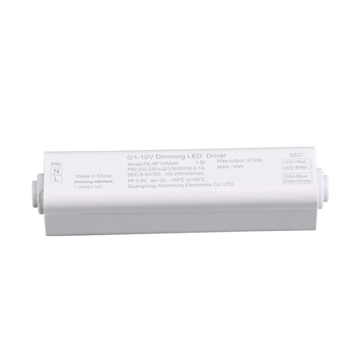 Konstant strøm 0-10V 1-10V dimming LED-driver