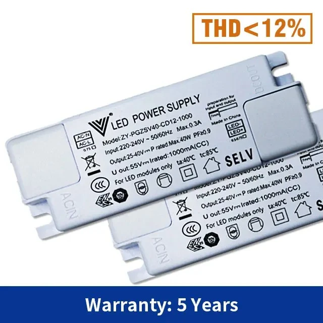 DC25V-80V 300MA 500MA konstant strøm LED-driver