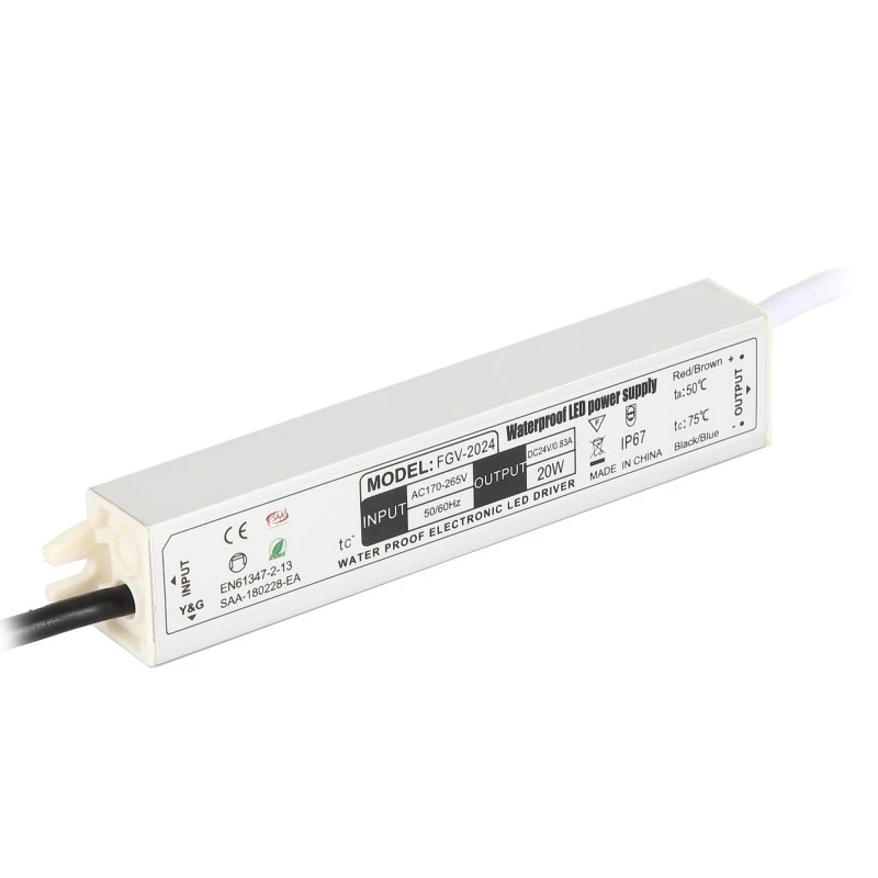 IP67 Vanntett LED Driver Aluminium Switching Power Supply