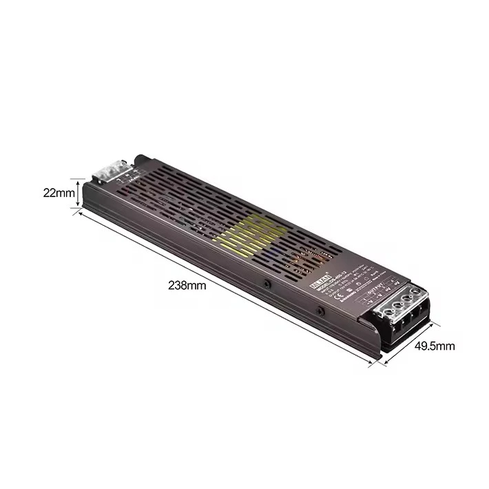 Ultratynn eller slank 100W 12V/24V Single Output Switching Power Supply